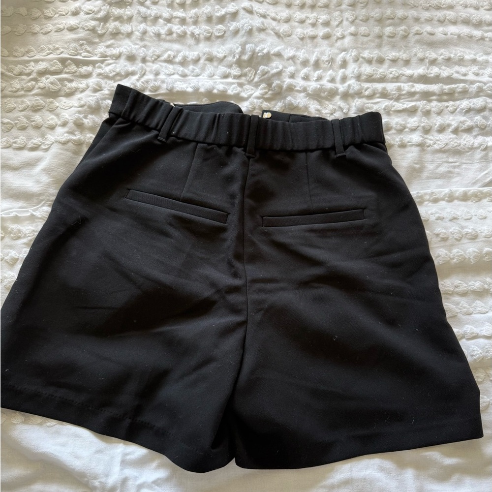 Abercrombie & Fitch Black High Waist Shorts